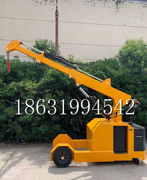 岷县随车吊机1吨电动吊机油压随车吊出租车载12V24V1吨随车吊全电动液压吊机随车吊机